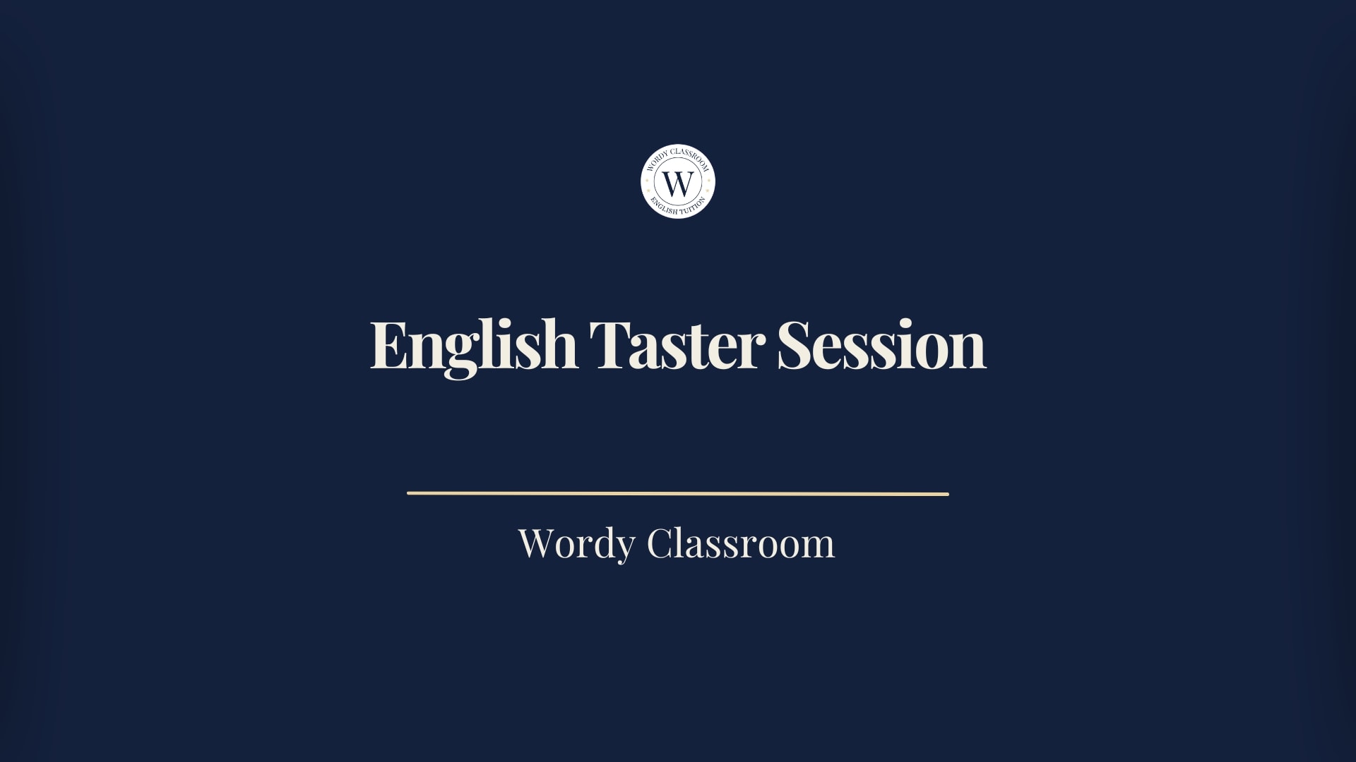 Free 11+ English Taster Session covering comprehension and creative writing, a free online webinar with Wordy Classroom