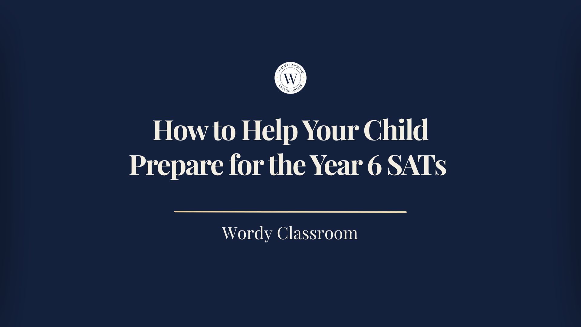 Year 6 SATs cover image
