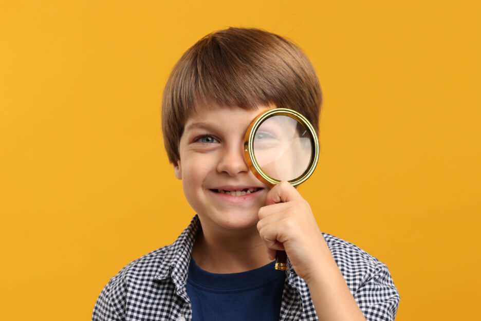 A child working through inference questions for the 11+ comprehension exam